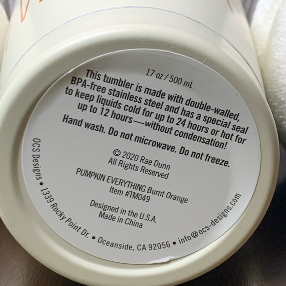 NWT! 👻Rae Dunn “SPOOKY” 17oz. Tumbl… - Picture 7 of 8